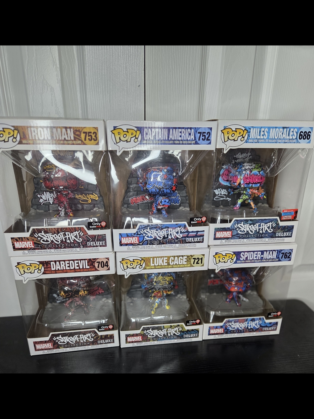 FUNKO POP Marvel Character Collection Of 6